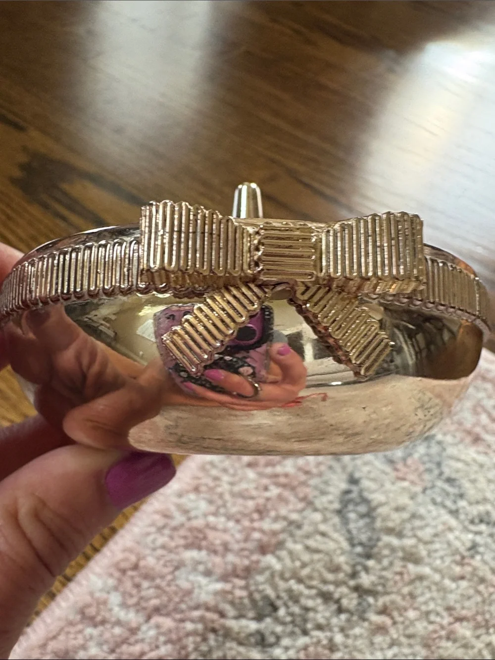 Kate Spade, Silver Plated Decorative Ring Holder!